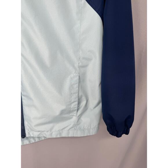 Eddie Bauer 3-in-1 Jacket Kids XL 16 Blue Hooded Fleece Lined Ripstop Outdoor - Picture 6 of 15